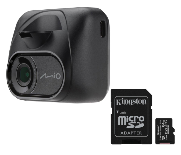 Mio MiVue C545 Pro HDR FullHD + karta 64GB - 1362029 - zdjęcie